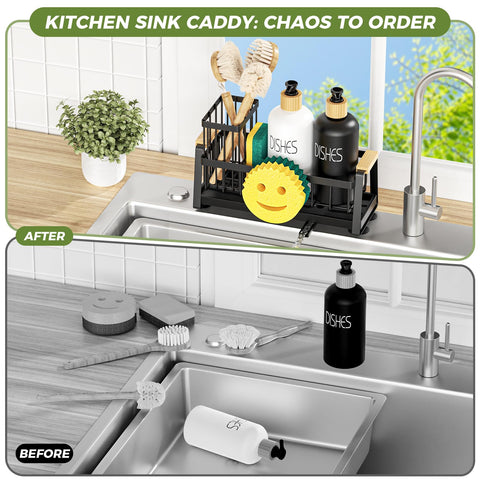 AUMOVAWA suction cups base provides sturdy, stable counter placement.