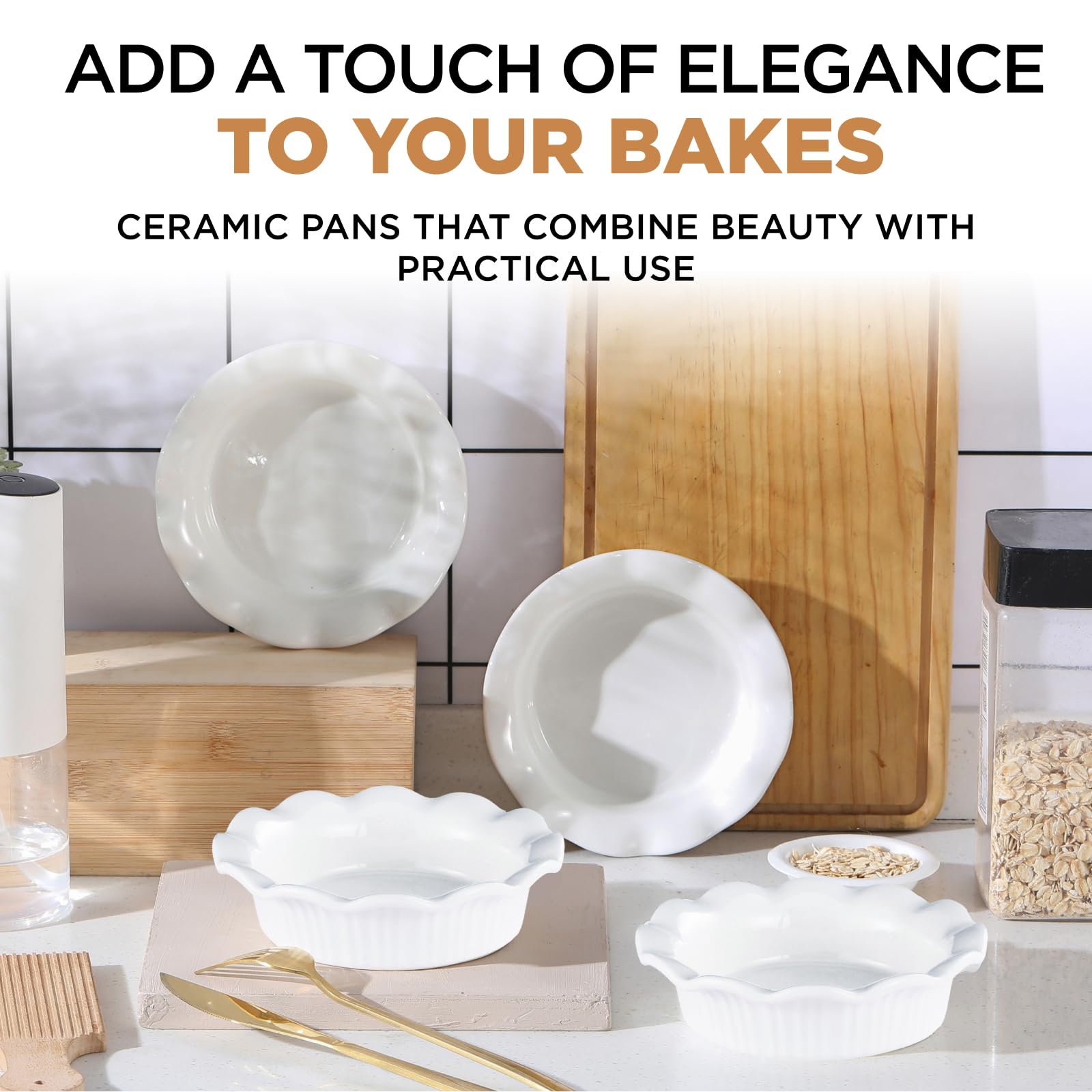 Aunt Shannon's Kitchen dishwasher-safe cleanup makes post-bake chores quick.