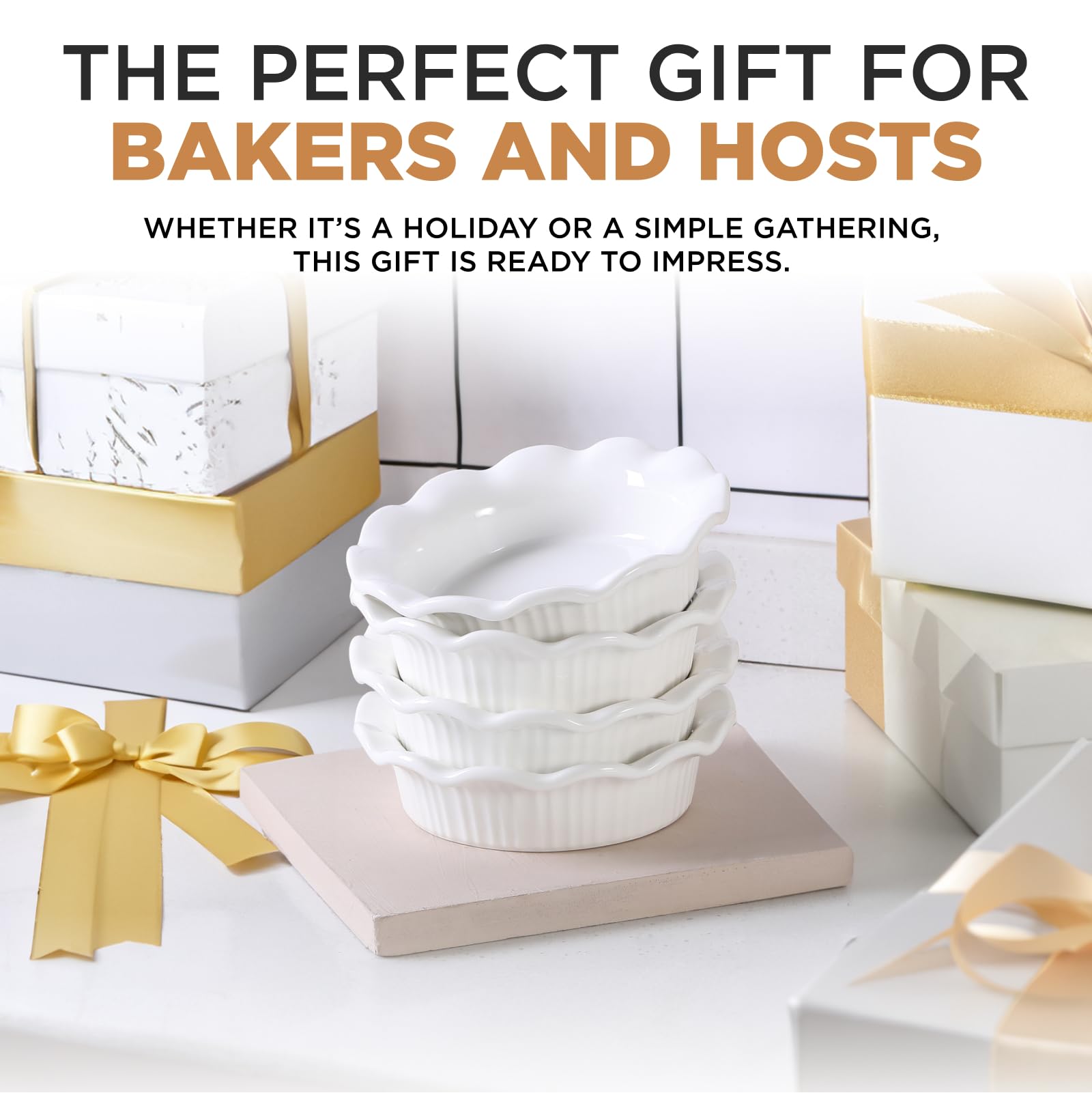 Aunt Shannon's Kitchen single-serving quiche pans deliver personal portions with style.