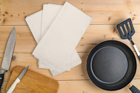Aunti Em's Kitchen blank canvas towel ready for art and vinyl projects