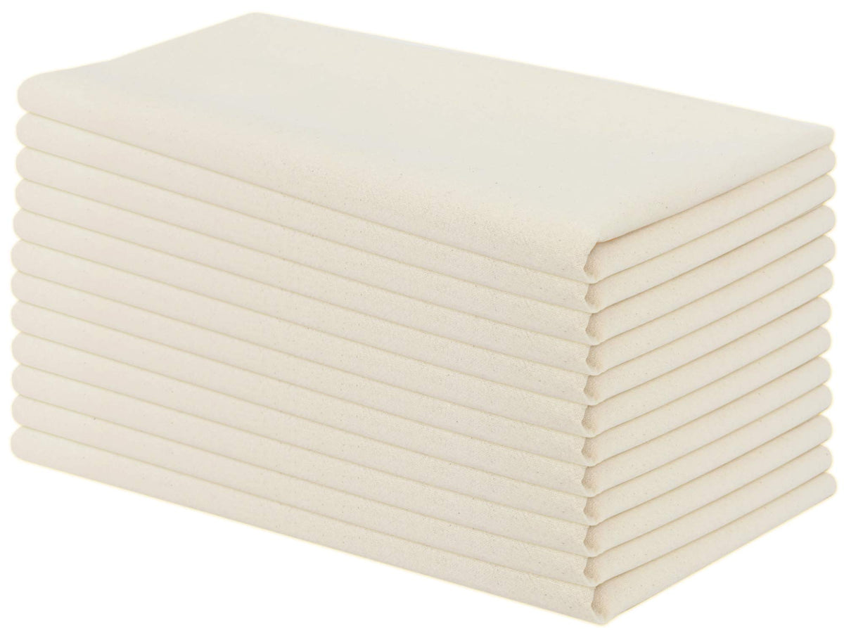 Aunti Em's Kitchen flour sack towel with tight weave for fast, lint-free drying