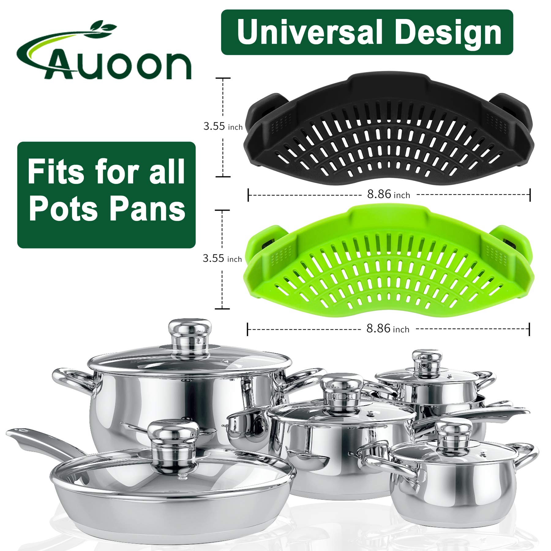 AUOON compact design saves space in small kitchens and travel.