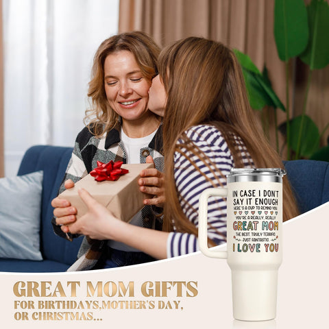 Aurahouse leakproof BPA-free lid on mom tumbler prevents spills.