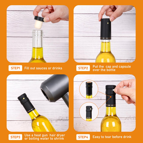 AuroTrends decorative DIY bottle display for stylish gift or decor.