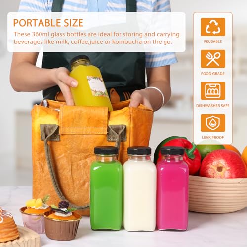AuroTrends leakproof screw lid keeps beverages secure