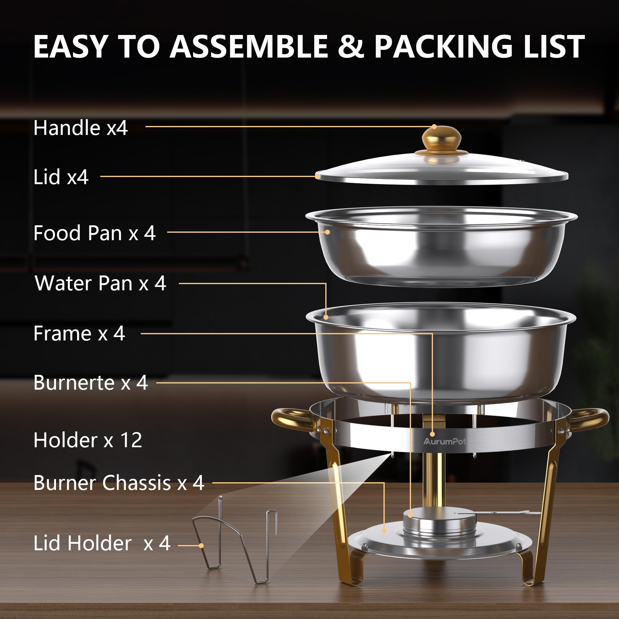 AurumPot glass-cover lids allow quick checks without heat loss.