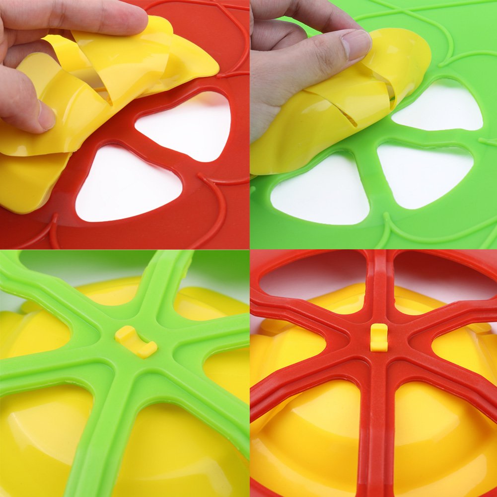 AUSINCERE Spill Stopper Lid universal fit over multiple pots and pans
