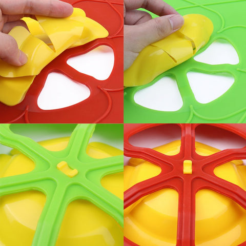 AUSINCERE Spill Stopper Lid universal fit over multiple pots and pans