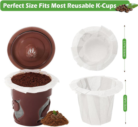 Aussen biodegradable and recyclable filter paper supports eco-friendly use.