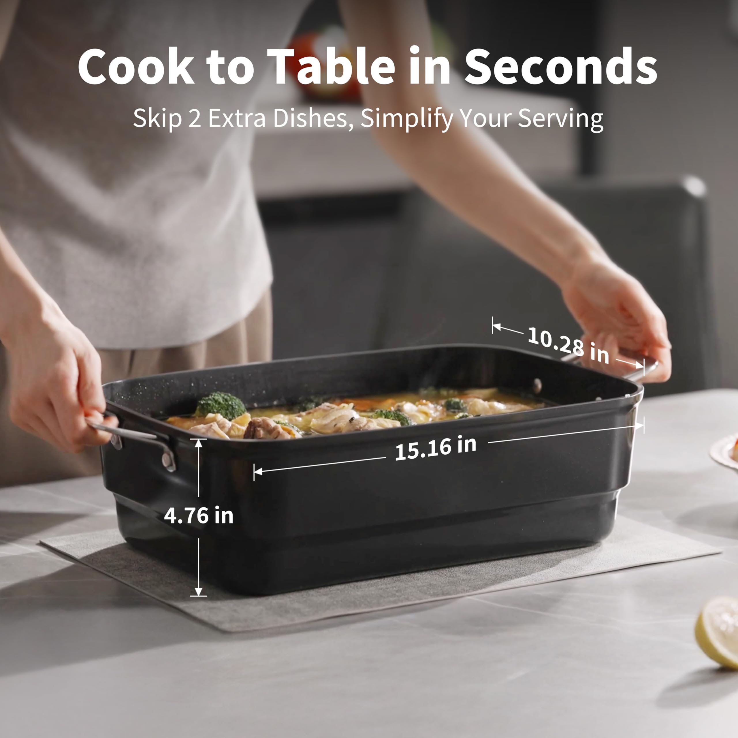 AUTUCU N21NA Pro steaming plate for gentle cooking