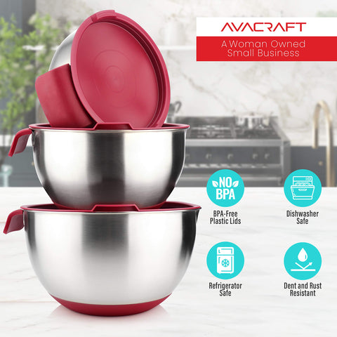 AVACRAFT nesting design saves cabinet space when not in use.