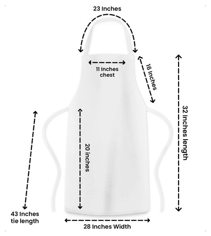 Avalon Kitchen machine-washable apron offers easy care with cold wash.