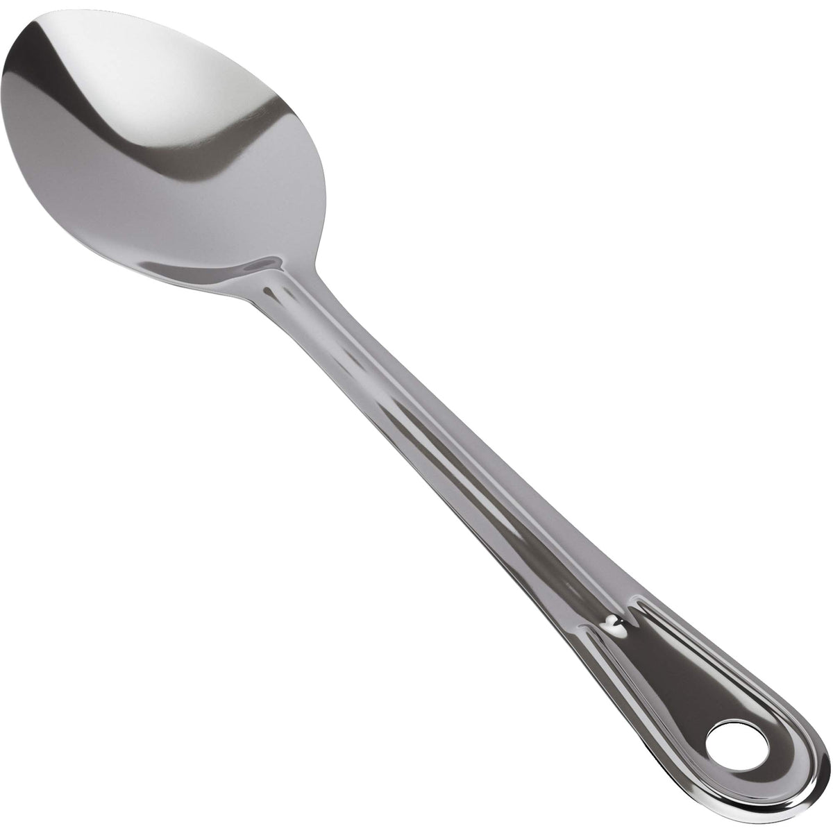 Avant Grub 11in serving spoon with ergonomic handle for comfortable long use.