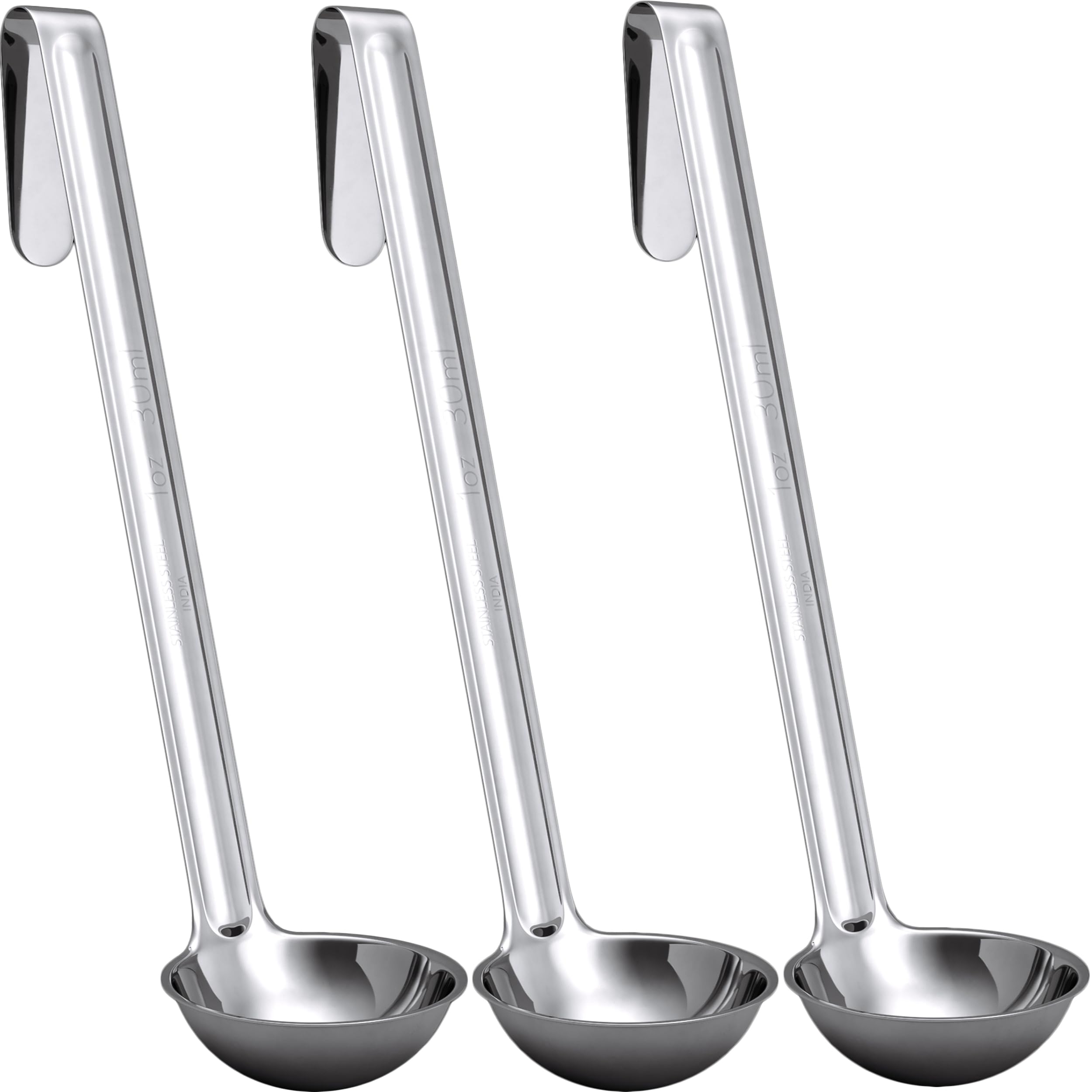 Avant Grub 1oz ladle 3-pack for precise portions in busy kitchens