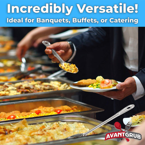 Avant Grub heavy-duty kitchen spoon built for commercial use.