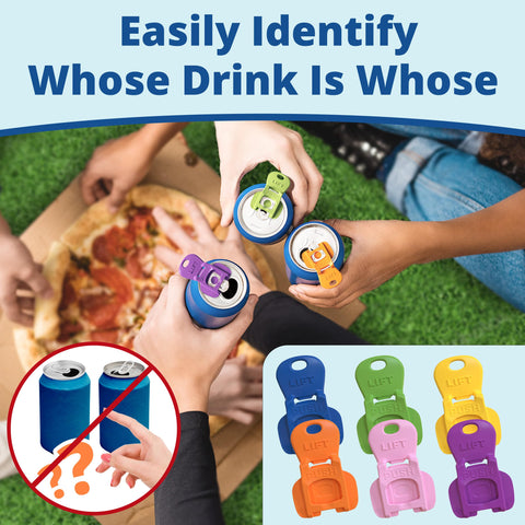 Can toppers prevent sand and bugs from entering drinks outdoors