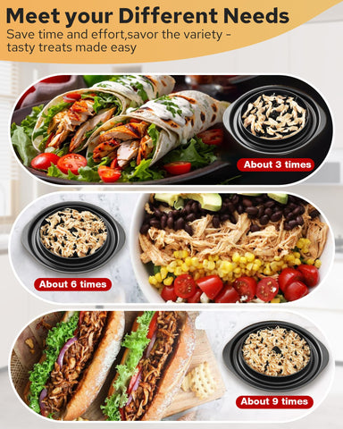 AveFare shredder dishwasher safe design makes cleanup easy