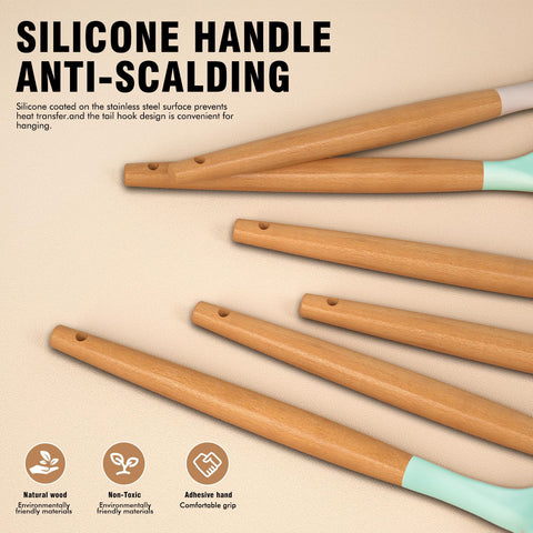 AVGPD deep soup ladle for serving hearty soups and stews.