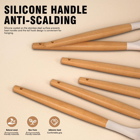 AVGPD basting brush with wooden handle for sauces