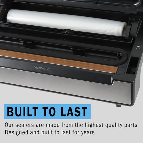 Avid Armor AVS2400 roll storage keeps bags organized.