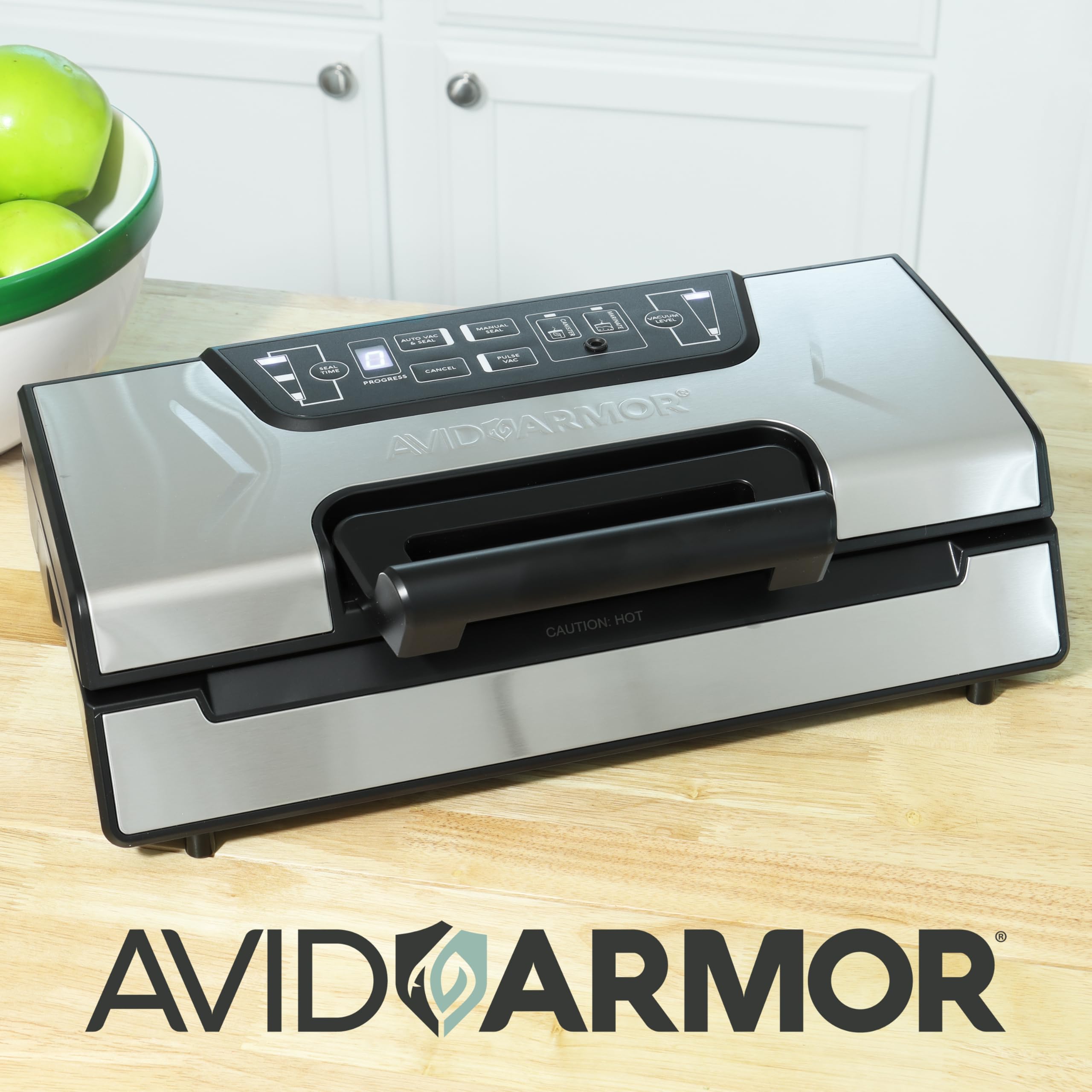 Stainless steel body of AVS2400 for heavy-duty use.