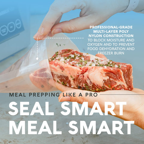 Avid Armor pouches are microwave, boil, and sous vide capable for flexible cooking.