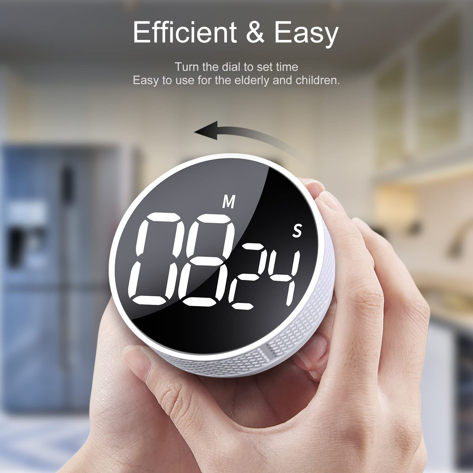 AVINIA large LED display boosts readability in busy environments like kitchens or gyms
