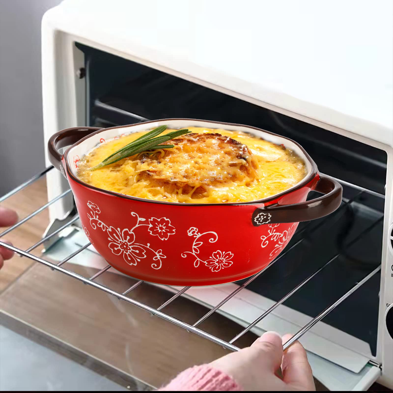 Stackable design saves cupboard space in compact kitchens with AVLA bowls.