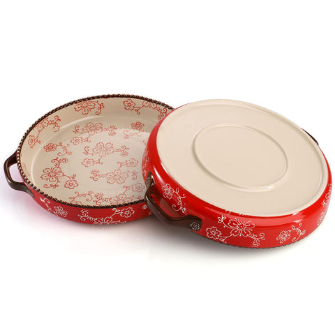 Sakura pattern edge adds elegant charm to any table setting.