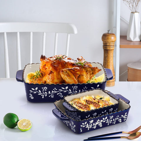 AVLA small rectangular baking dish perfect for desserts and individual portions.