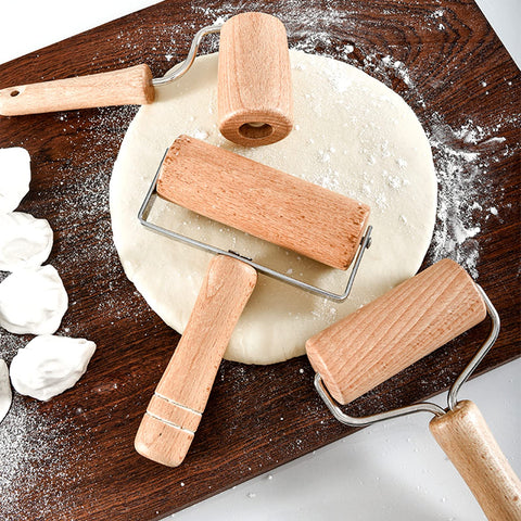 AVLA rolling pin collection ideal for cookies, pizzas, and pastries.