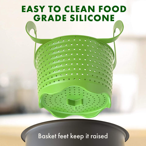 Rust-free design of Avokado steamer basket for reliable use