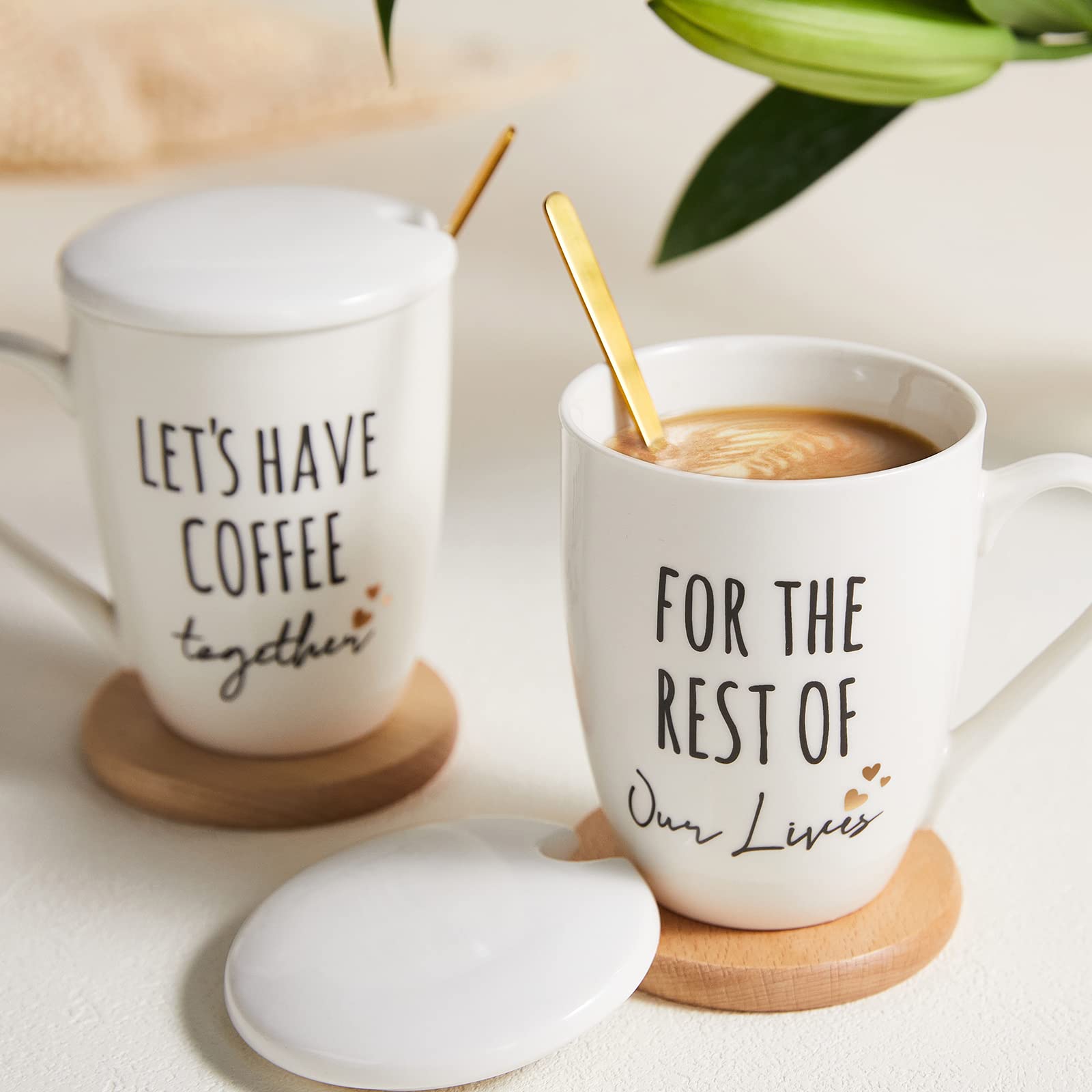 AW BRIDAL mugs inspire cozy coffee dates at home