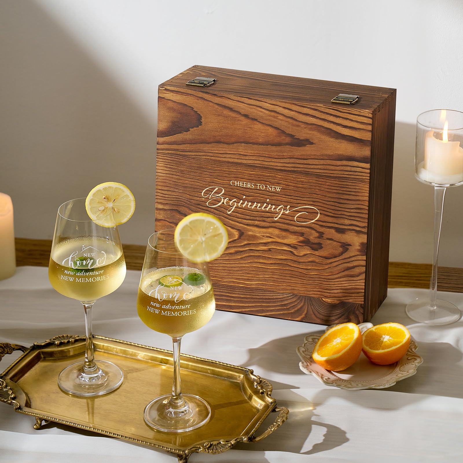 AW BRIDAL natural pine keepsake box adds warm storage and presentation