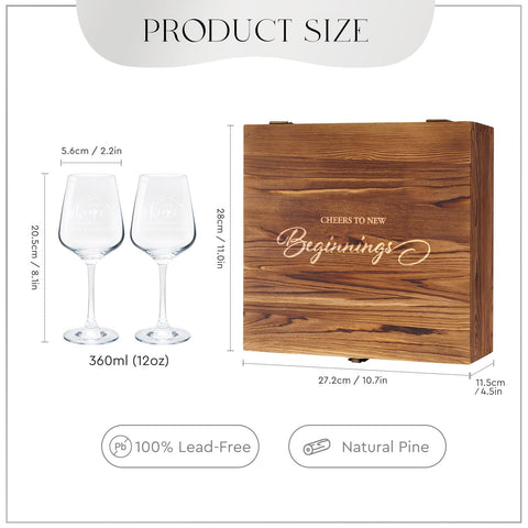 AW BRIDAL wine opener included for effortless celebrations with friends and family