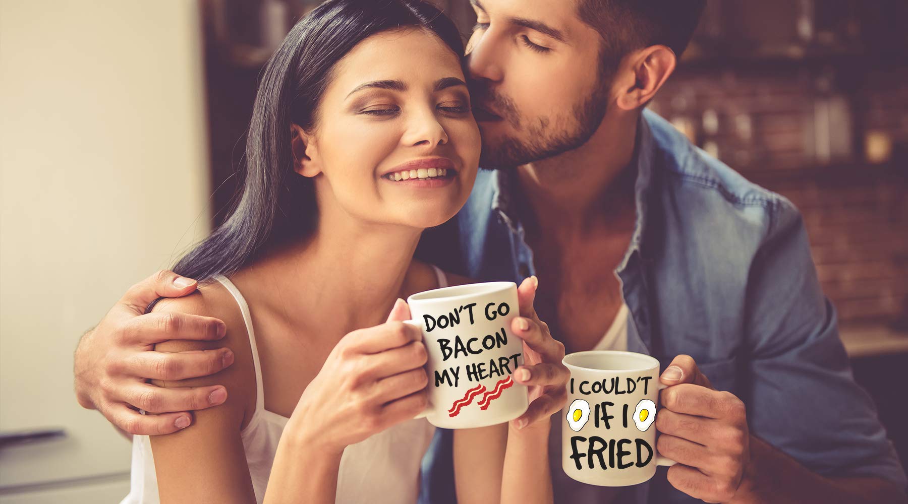 AW Fashions Don't Go Bacon My Heart design adds humor to wedding gifts.