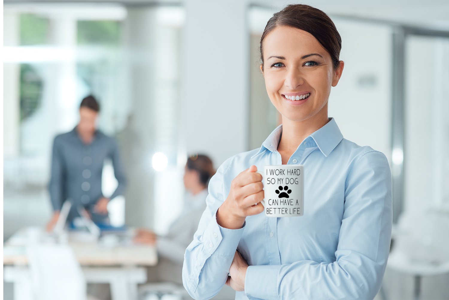 AW Fashions Gift-ready packaging for dog lover mug, perfect for gifting.