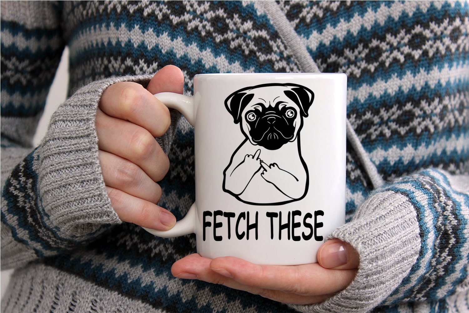 AW Fashions Top-quality stoneware mug for everyday hot or cold beverages.