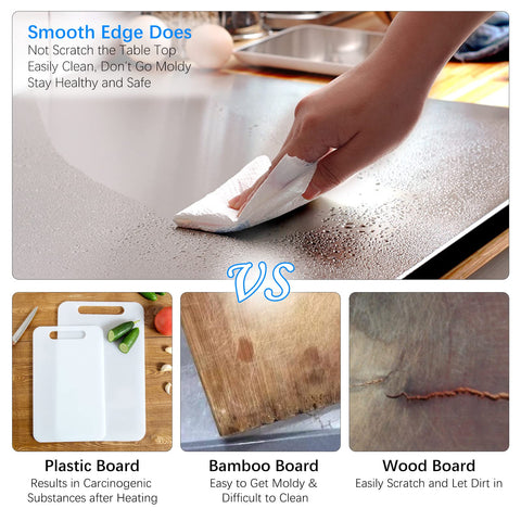 awagas 50x50 cm surface accommodates large ingredients and dough
