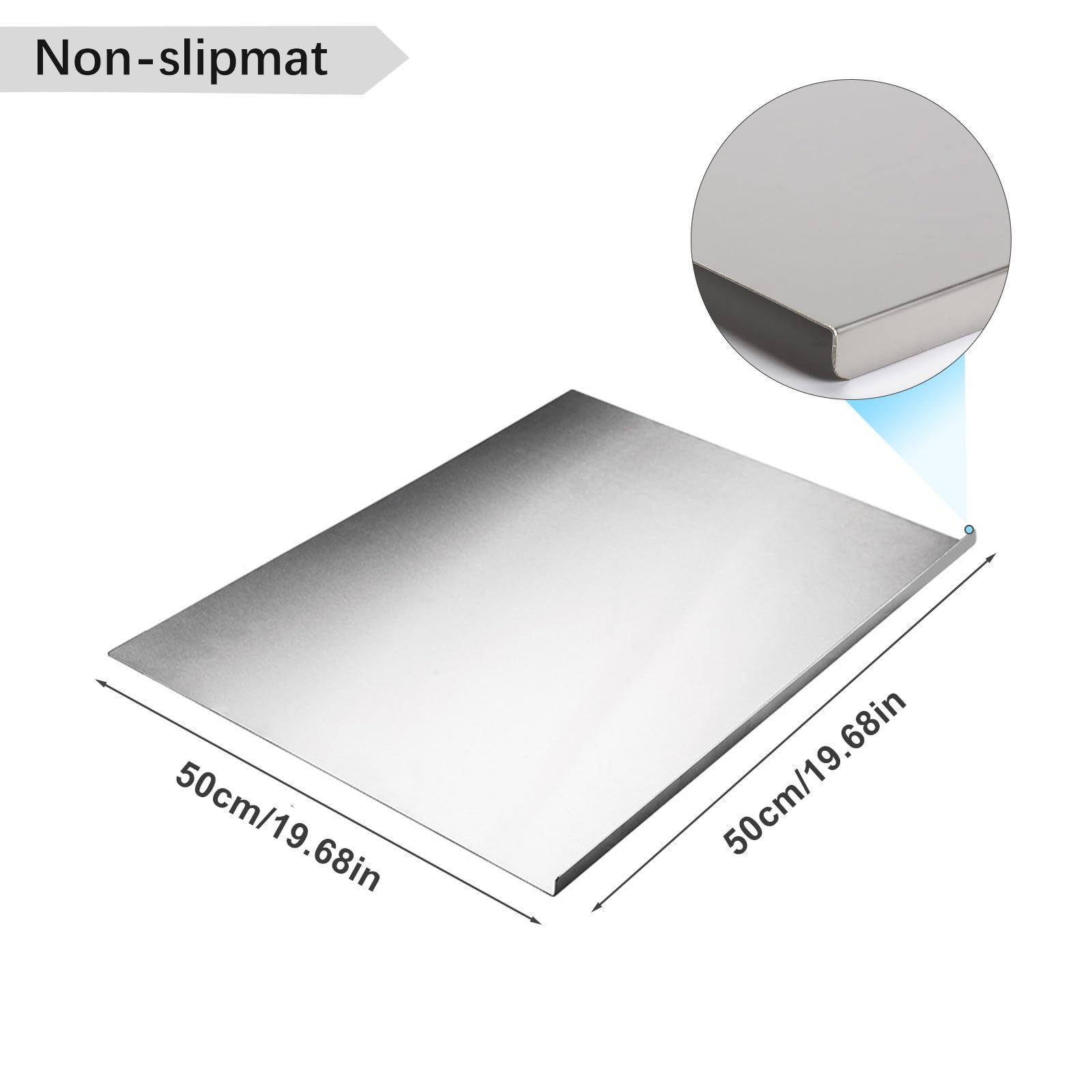awagas cutting board lip edge on counter helps prevent slips