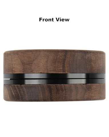 Awanso 2-piece grinder with aluminum body for a sleek kitchen tool.