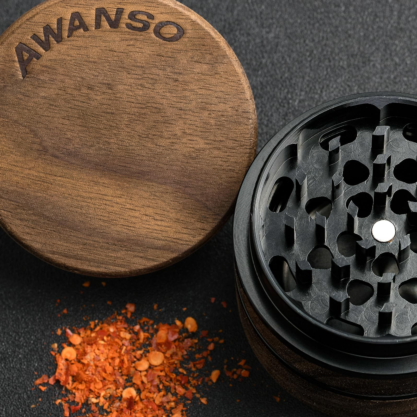 Awanso included cleaning brush and scraper for quick maintenance