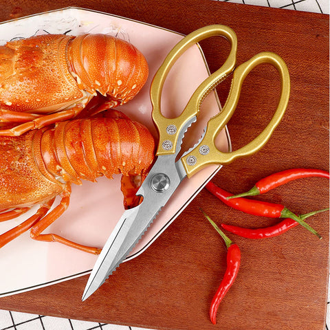 AWinjoy Kitchen Scissors make a practical gift for culinary enthusiasts.