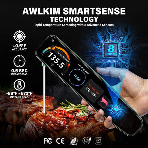 AWLKIM IP68 immersion rated body with durable waterproofing