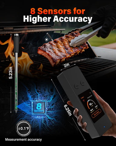 AWLKIM rechargeable dock powering long grilling sessions
