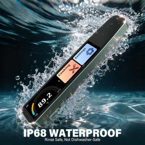AWLKIM velvet pouch keeps thermometer safe and portable