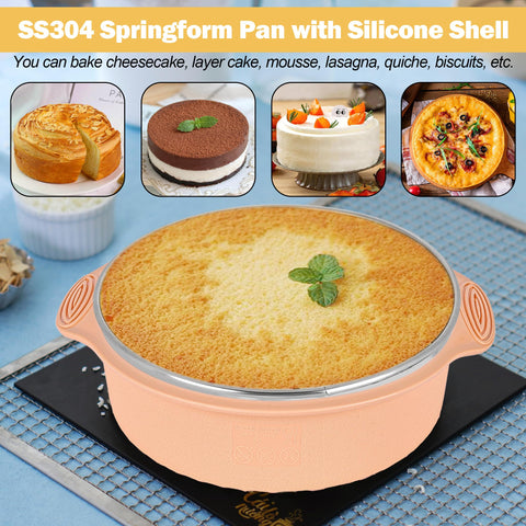 AWTBDP Removable bottom design enables effortless cake release.