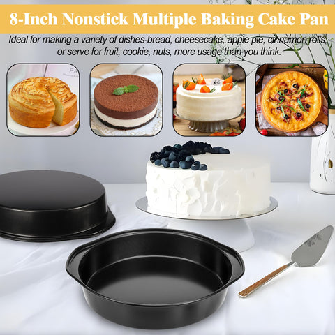AWTBDP nonstick coating ensures easy release of baked goods.