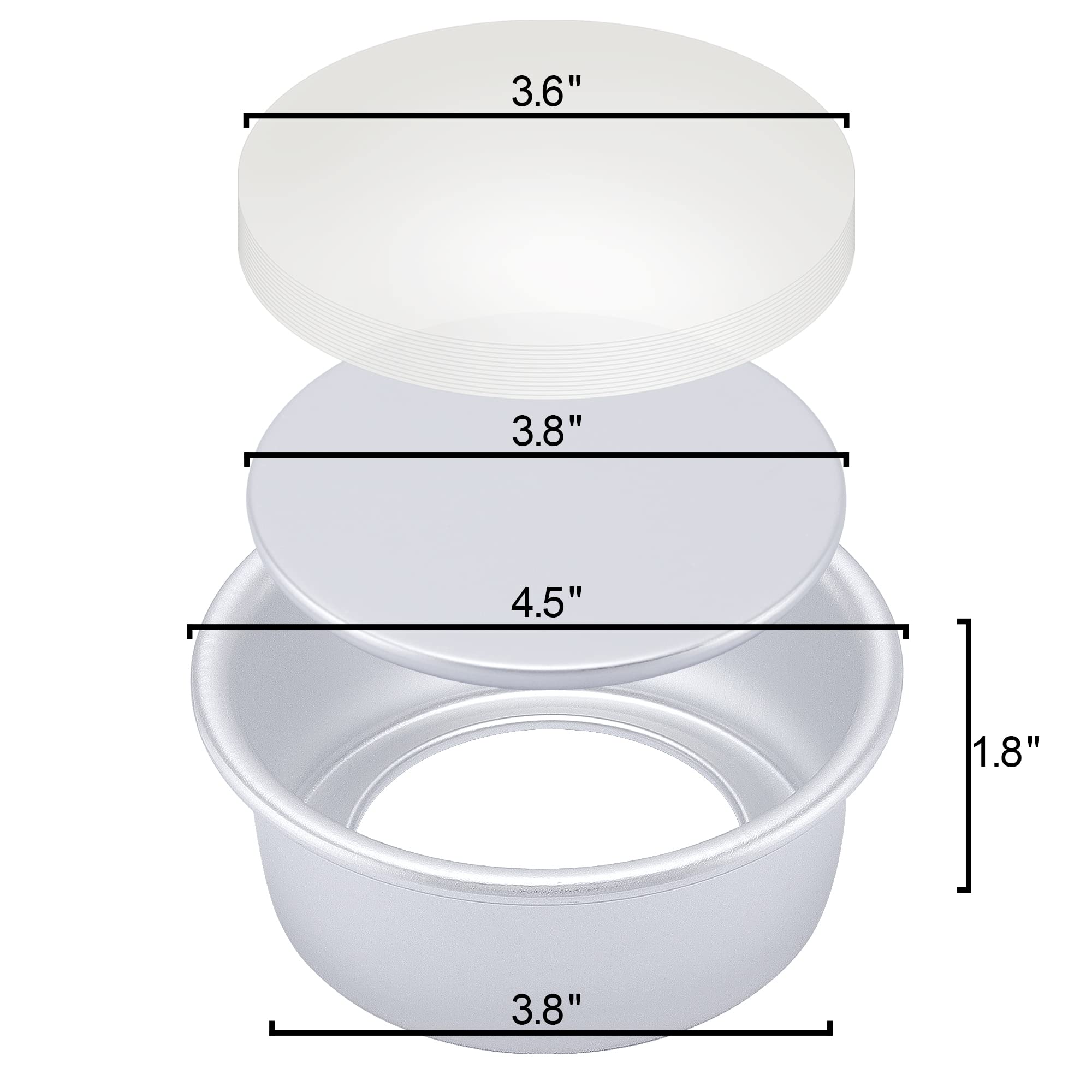 AWTBDP removable-bottom close-up shows quick release for clean desserts