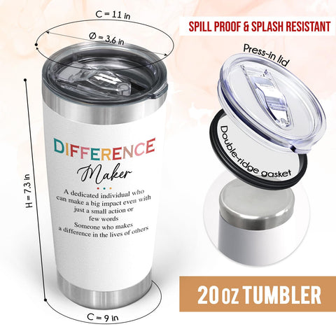 AXIARA 20oz tumbler gift packaging highlights a thoughtful, ready-to-give present